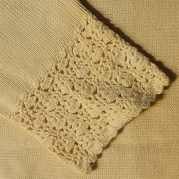 TERRY LEWIS YELLOW SWEATER Size 1X - Picture 5 of 10